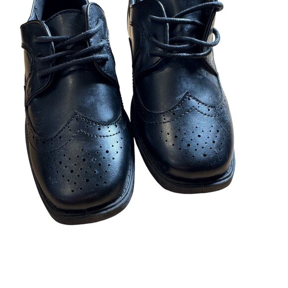 Josmo Little Kid Lace-Up Dress Oxfords Boys Size 1 in Black New Without Box! - Picture 8 of 8